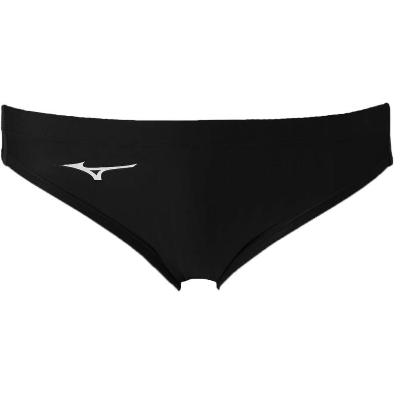 Mizuno Stream Ace Men’s Brief Swimsuit(Black) - Mizuno USA